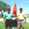 Fred Terasa and Pul Treolo with Class Guidon.