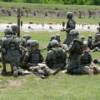 Young troops training.