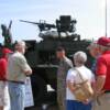 NCO talks about Stryker Vehicle. 