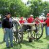 War Between the States era Artillery Canon demonstration.