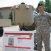 NCO with New Counter Mortar Radar.