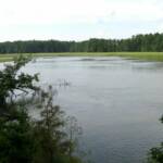 A very quiet peaceful cove on the James River.